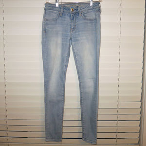 AEO Rough Jeggings (Size 4, Short)